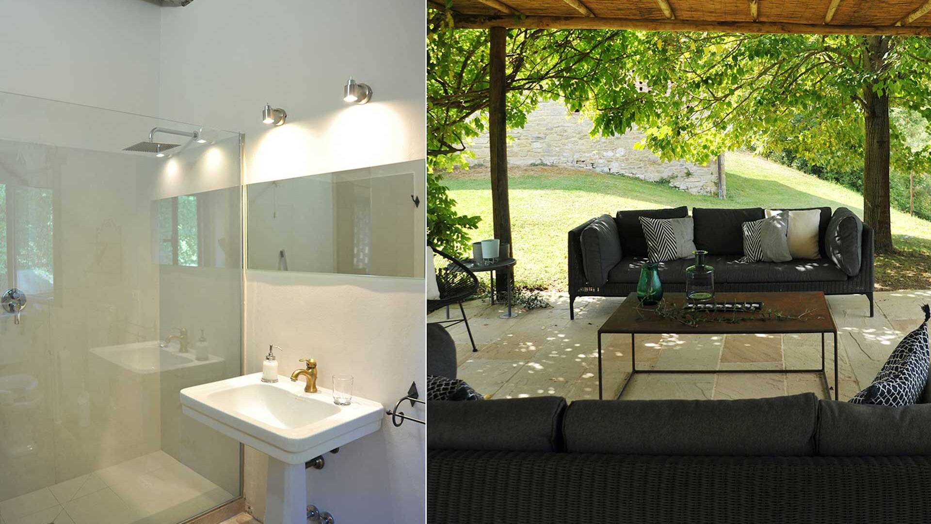 luxury villa Arcelle for weekly rental holiday in Umbria 